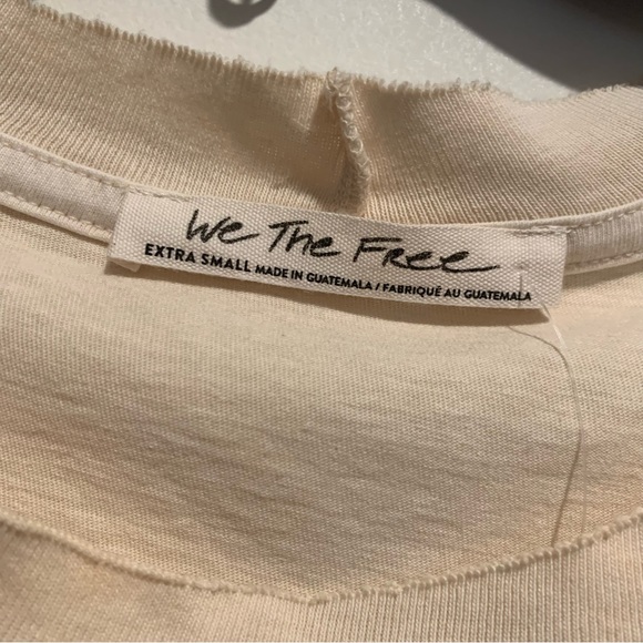 Free People We the Free Clover Puff Shoulder Top - Picture 5 of 6